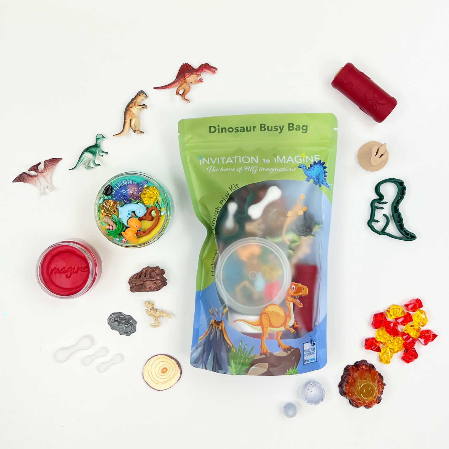 Dinosaur Busy Bag