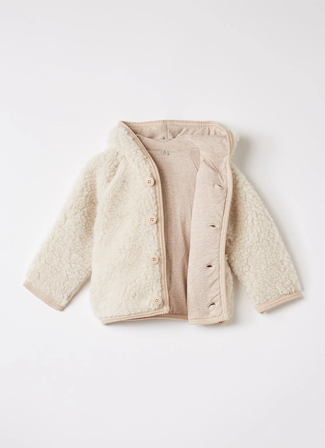 Jacket Pixie Wool Teddy w. Lin