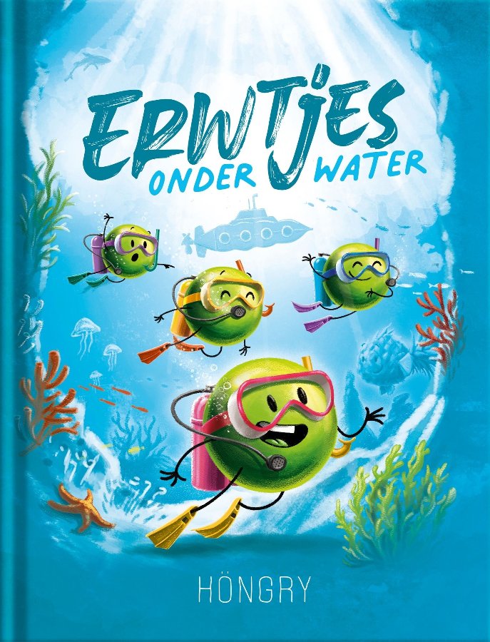 Erwtjes onder water