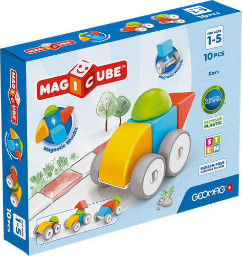 Geomag Magicube Blocks Recycled Cars 10 pcs