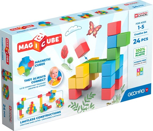 Geomag Magicube Recycled Creative Set 24 pcs