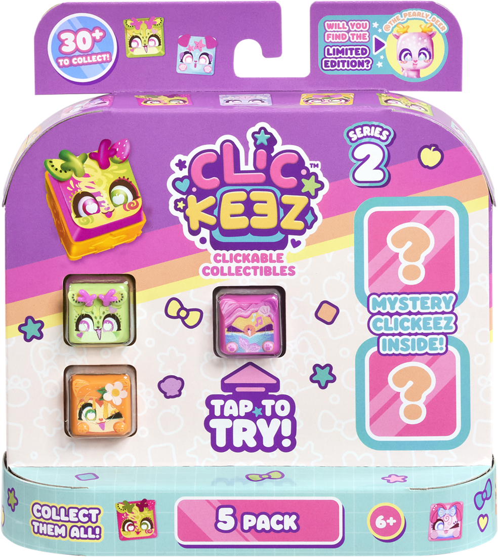 Clickeez - Multipack 5 pcs