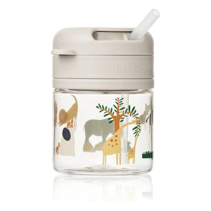 Drinkbeker met rietje