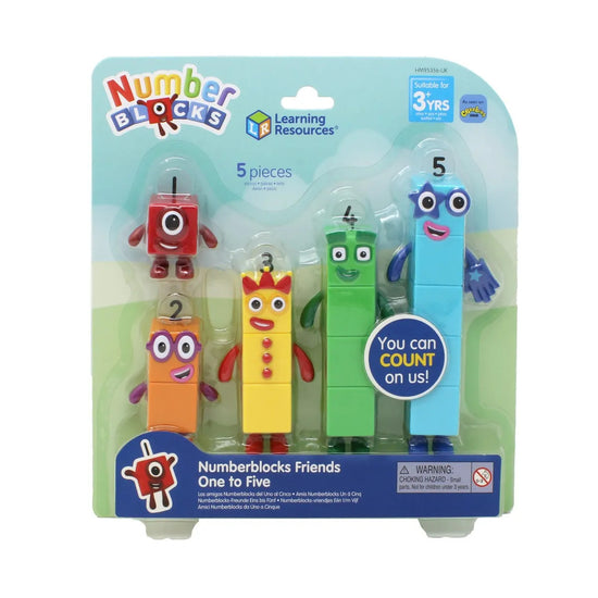 Numberblocks - Friends one to five