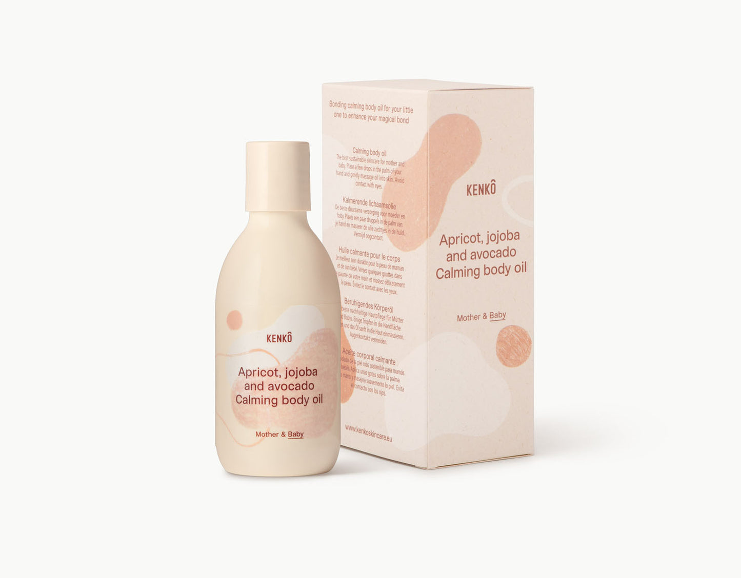Calming body oil baby