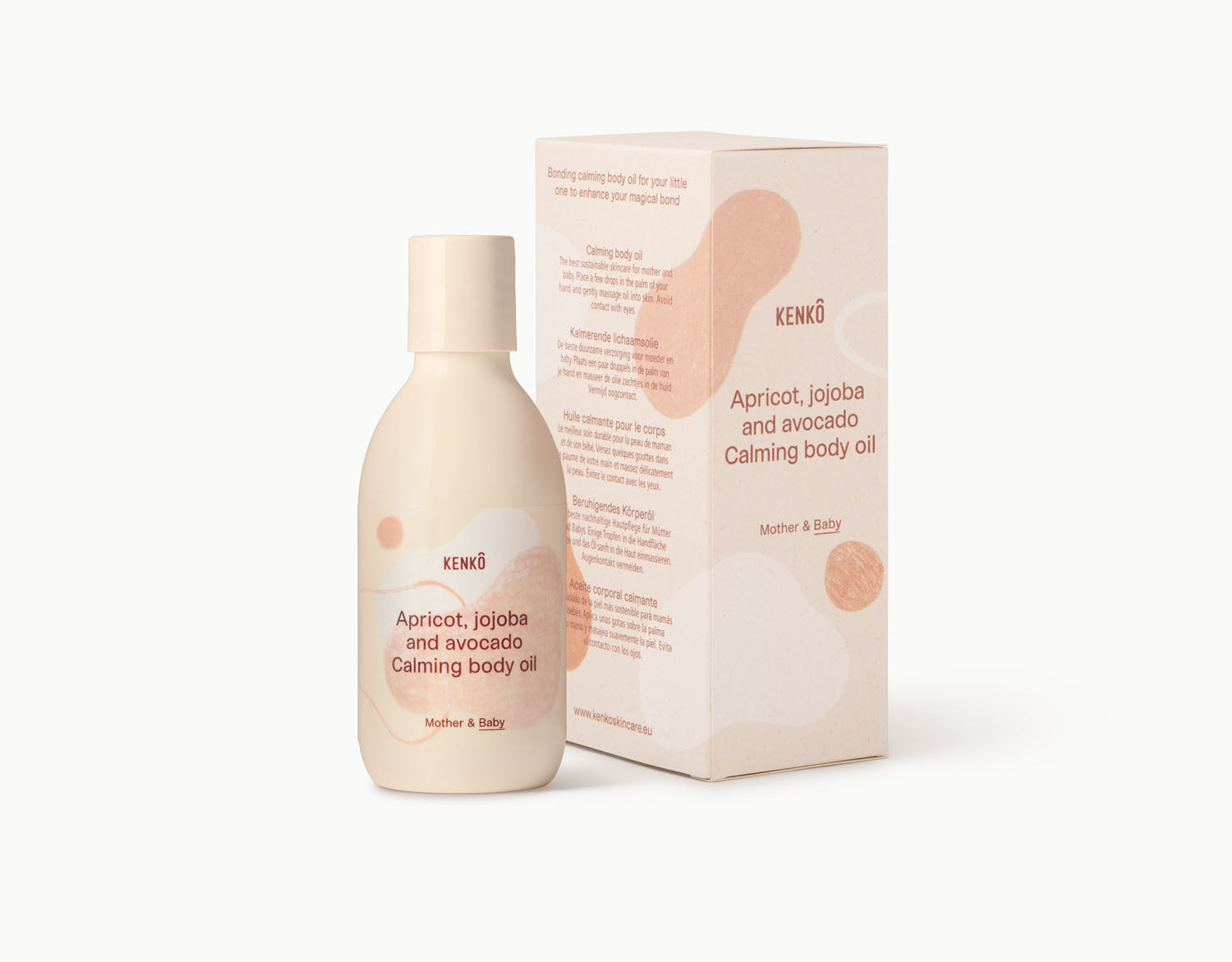 Calming body oil baby