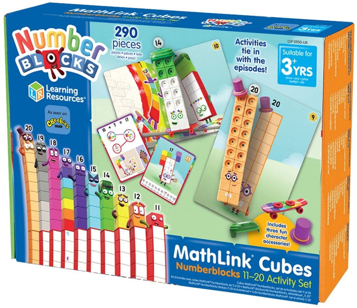 Numberblocks - 11-20 activity set