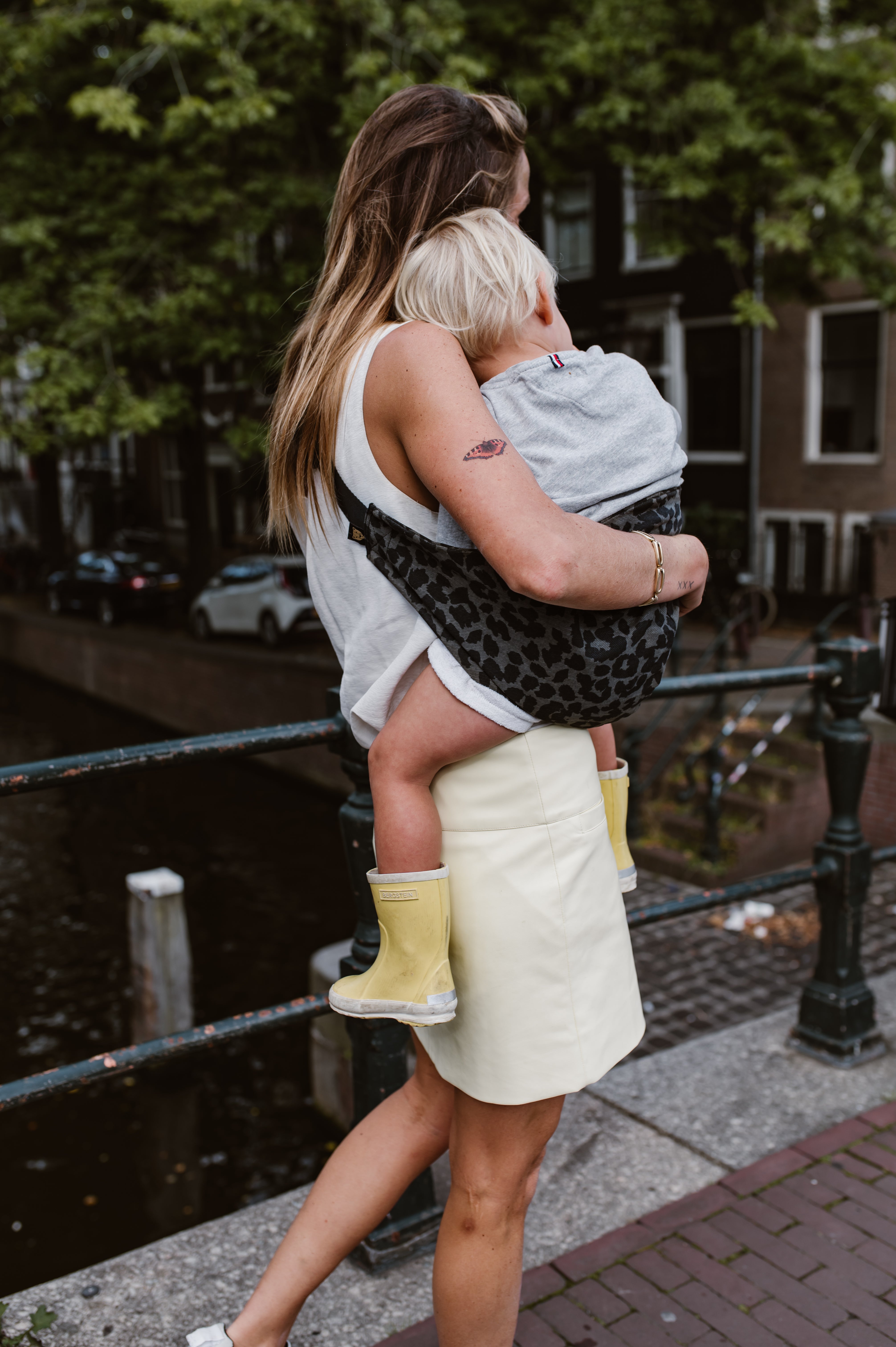 Toddler Carrier Leopard Print