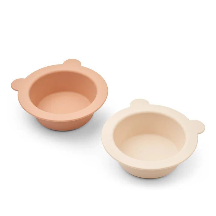 Kommetjes met zuignap 2 pack