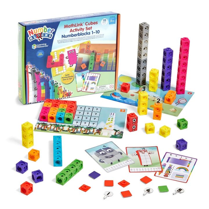 Numberblocks - 1-10 activity set