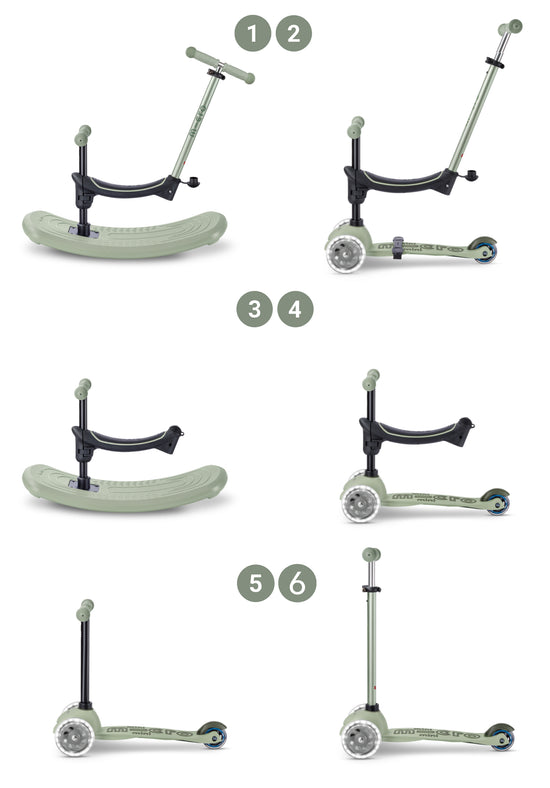 Mini Micro 6 in 1 - Rock & Go Led