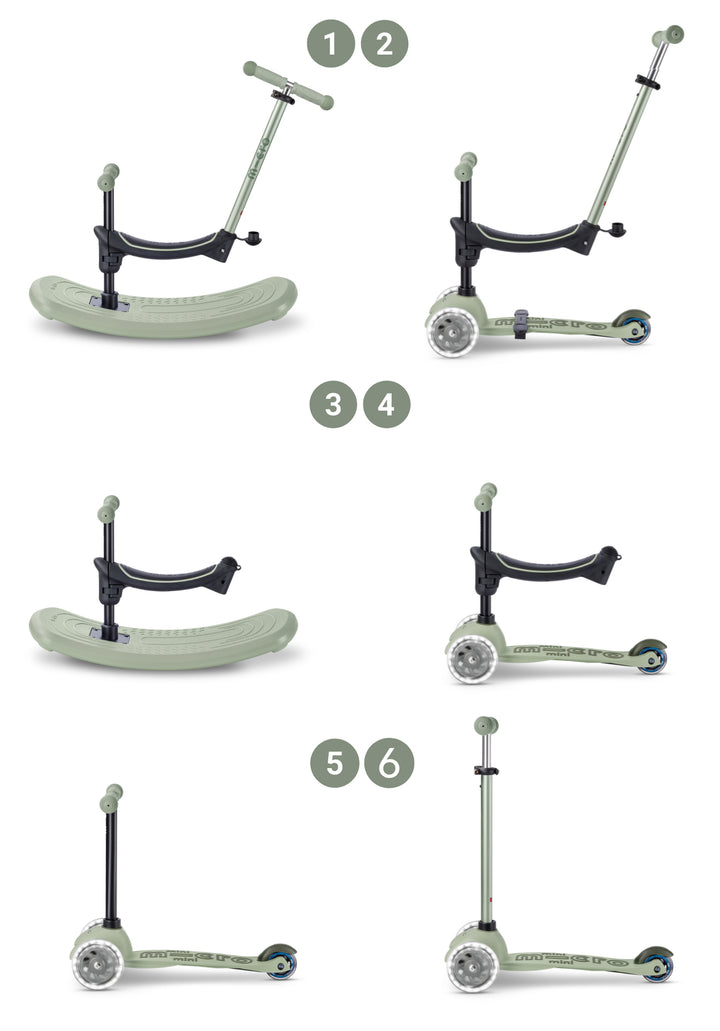 Mini Micro 6 in 1 - Rock & Go Led