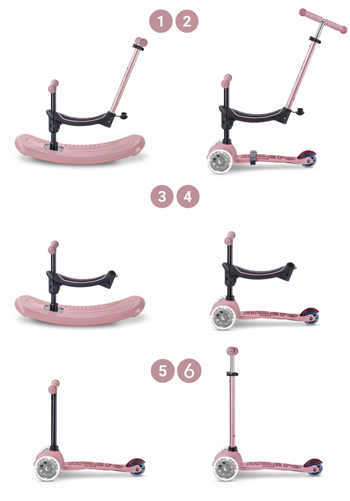 Micro Step-Mini Micro Deluxe Rock & Go Led