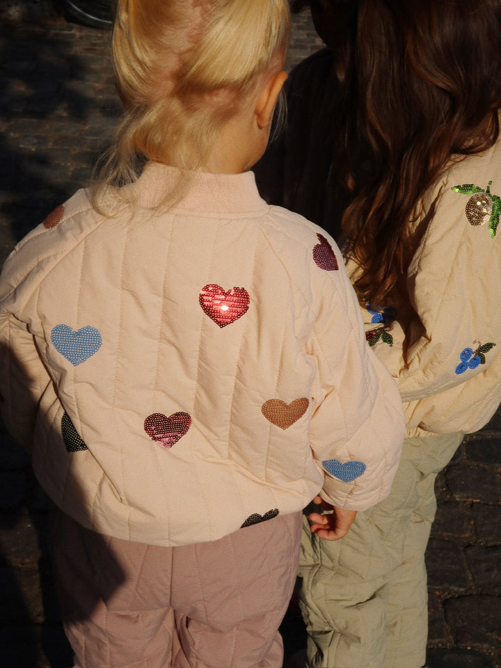 JUNO SEQUIN BOMBER JACKET