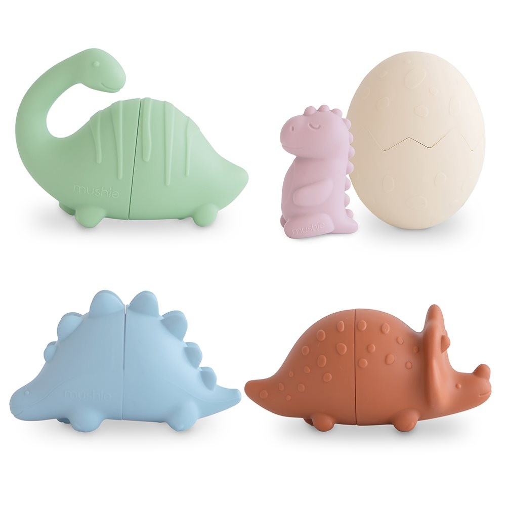 BATH SET 4-PACK - Dino