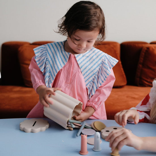 Mushie - Coin & Tube Sorting Set