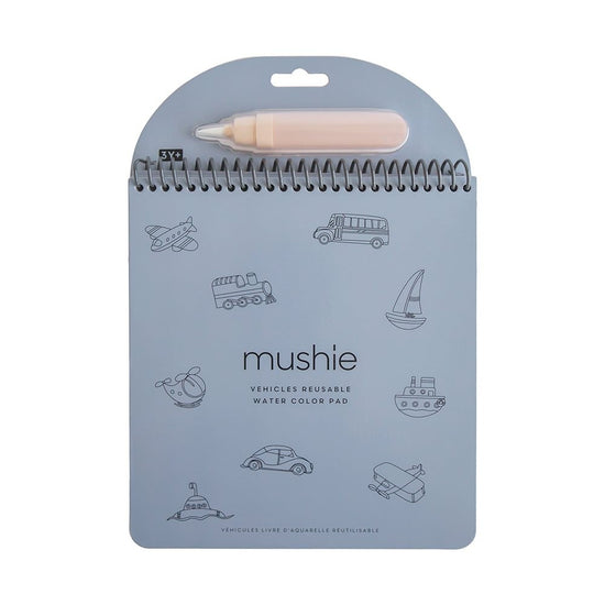 Mushie - Voertuigen, Kleuren met water