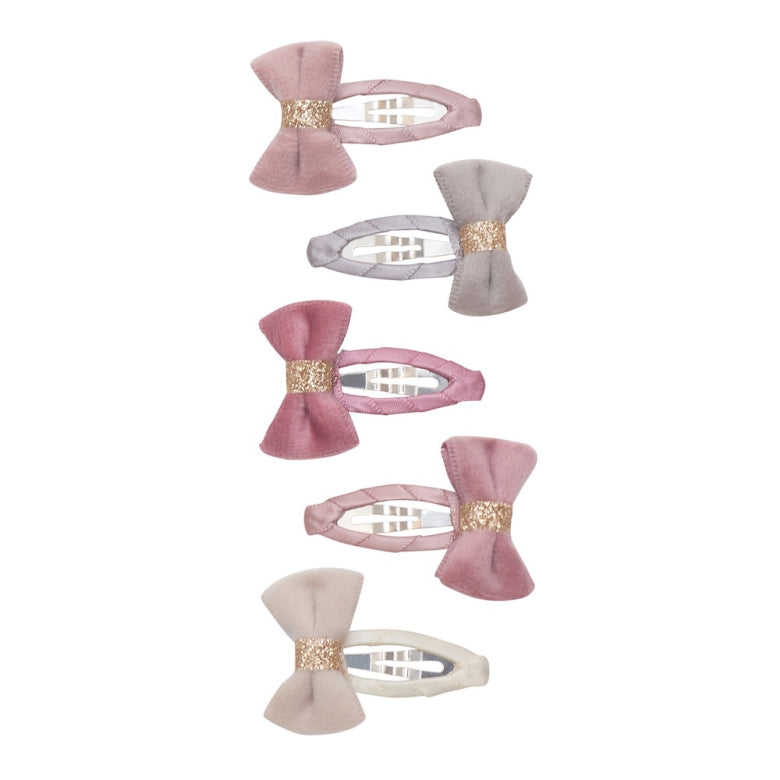 TINKERBELL VELVET BOW MINI CLIC CLACS 5 st.