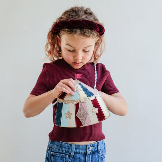 OVERSIZE TWISTED VELVET ALICE