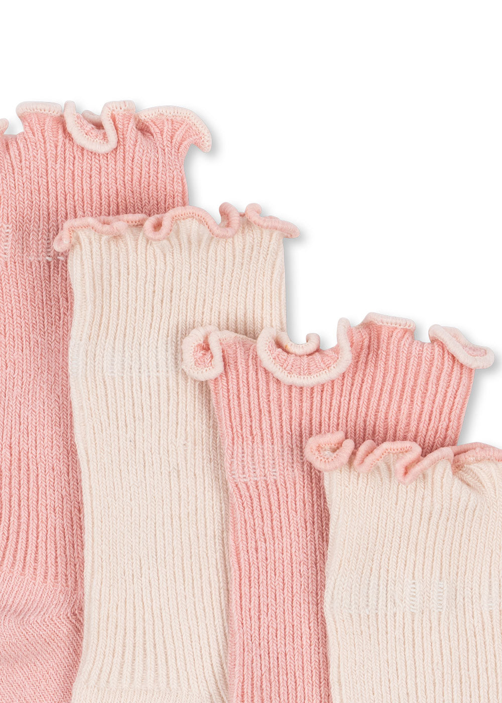 Konges Slojd - 2 Pack Rib Frill Sokken