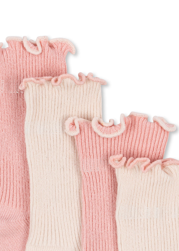 Konges Slojd - 2 Pack Rib Frill Sokken