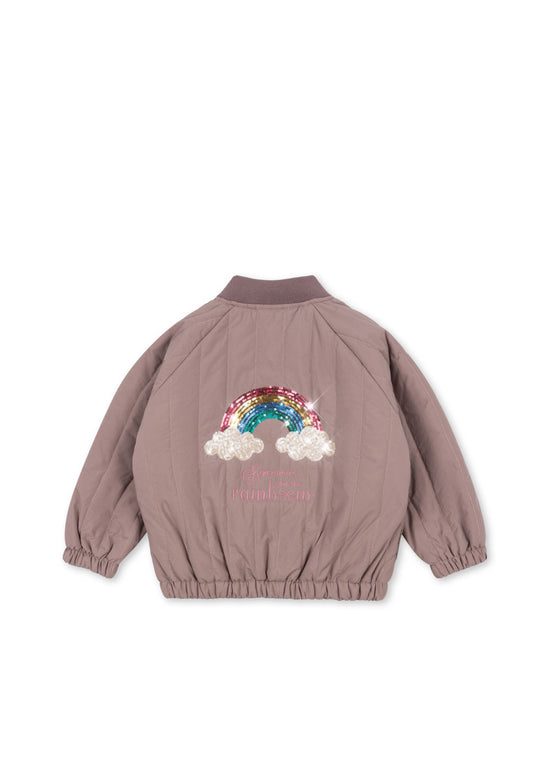 Juno Sequin Bomber Jacket