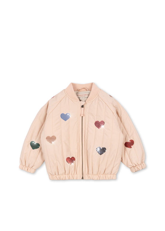 JUNO SEQUIN BOMBER JACKET
