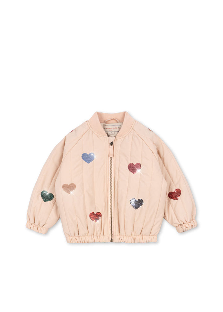 JUNO SEQUIN BOMBER JACKET