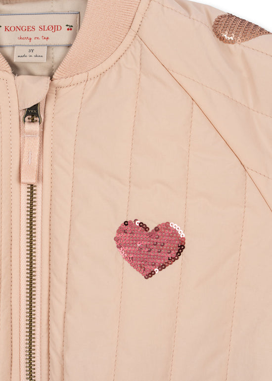 JUNO SEQUIN BOMBER JACKET