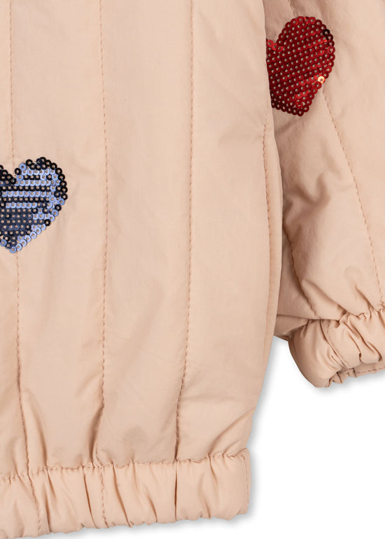 JUNO SEQUIN BOMBER JACKET