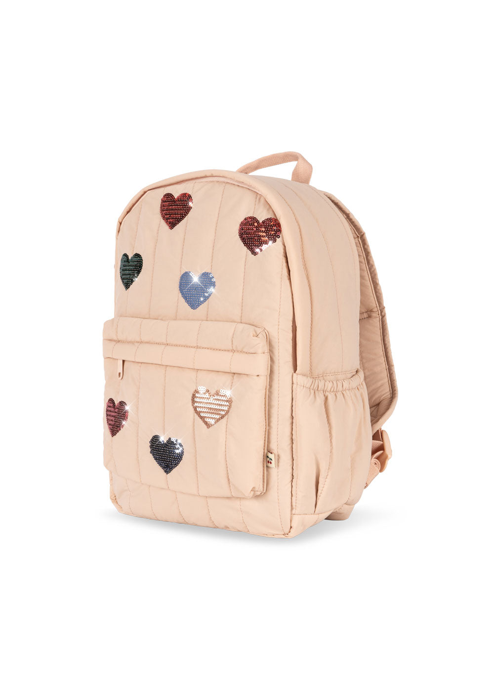 JUNO QUILTED SEQUIN BACKPACK MIDI