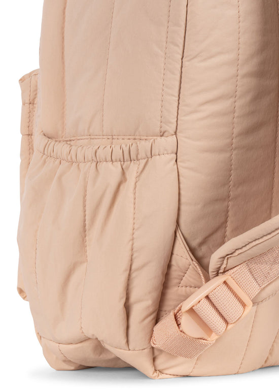 JUNO QUILTED SEQUIN BACKPACK MIDI