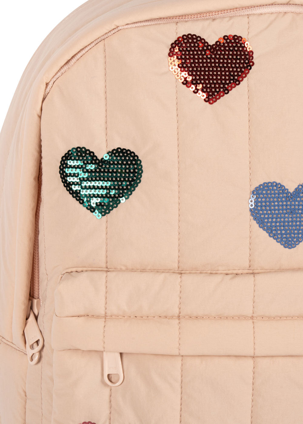 JUNO QUILTED SEQUIN BACKPACK MIDI
