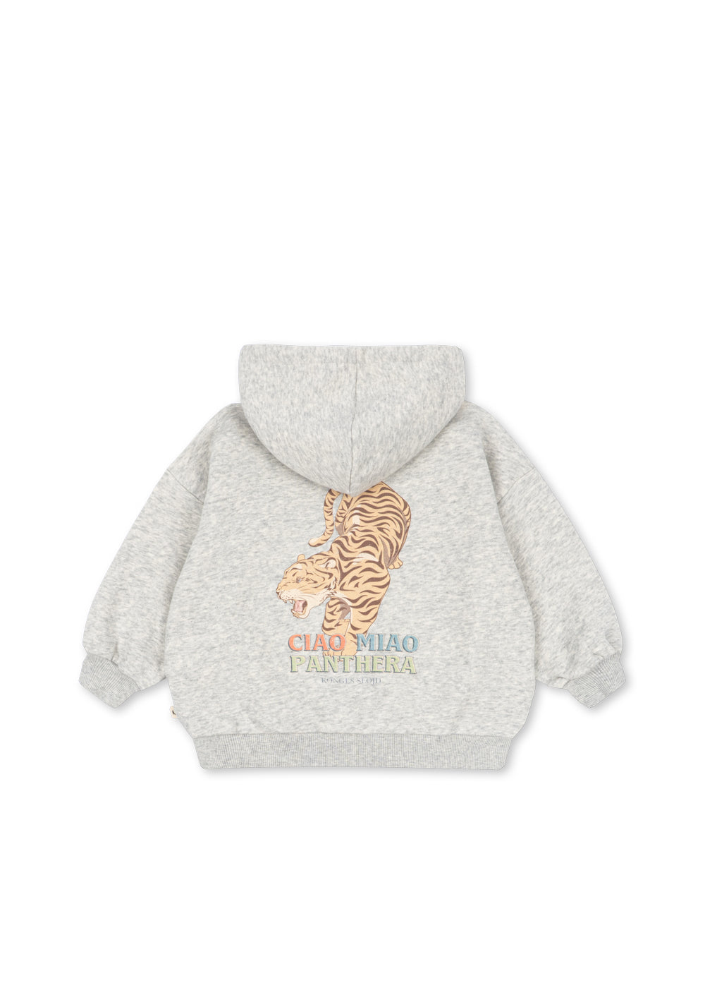 LOU SWEAT ZIP HOOD GOTS