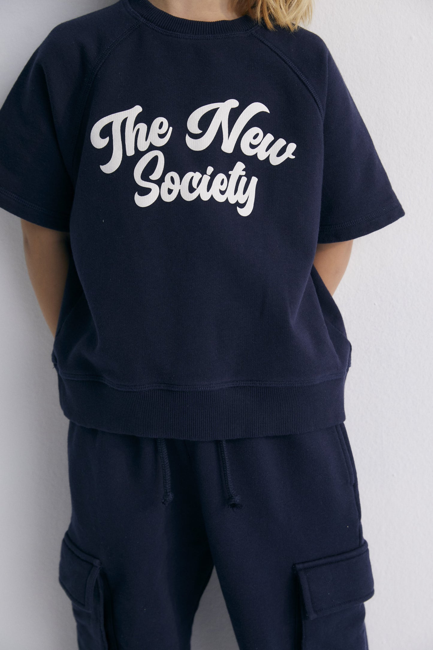 The New Society - Pylos Sweatshirt Short Sleeve