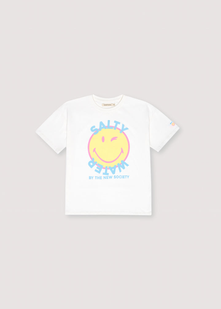 The New Society - Smiley T-shirt Salty Water