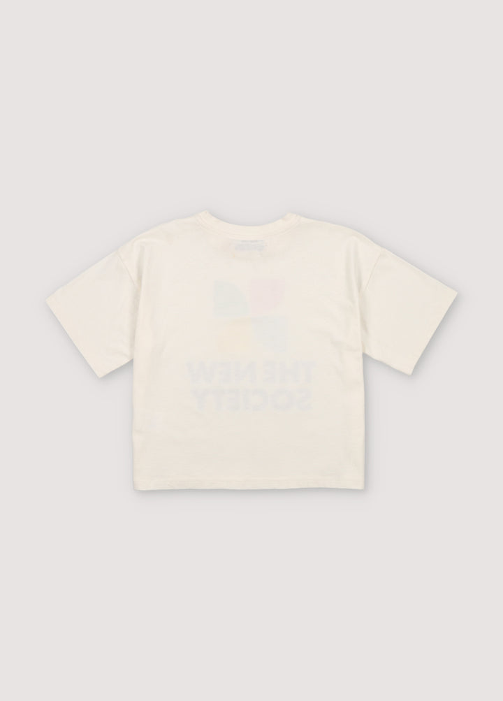 The New Society - Mykonos T-shirt Coconut