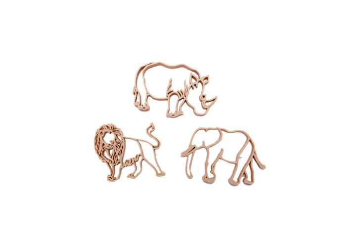 Safari dieren uitsteker