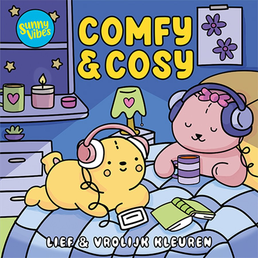 Comfy & Cosy  kleurboek