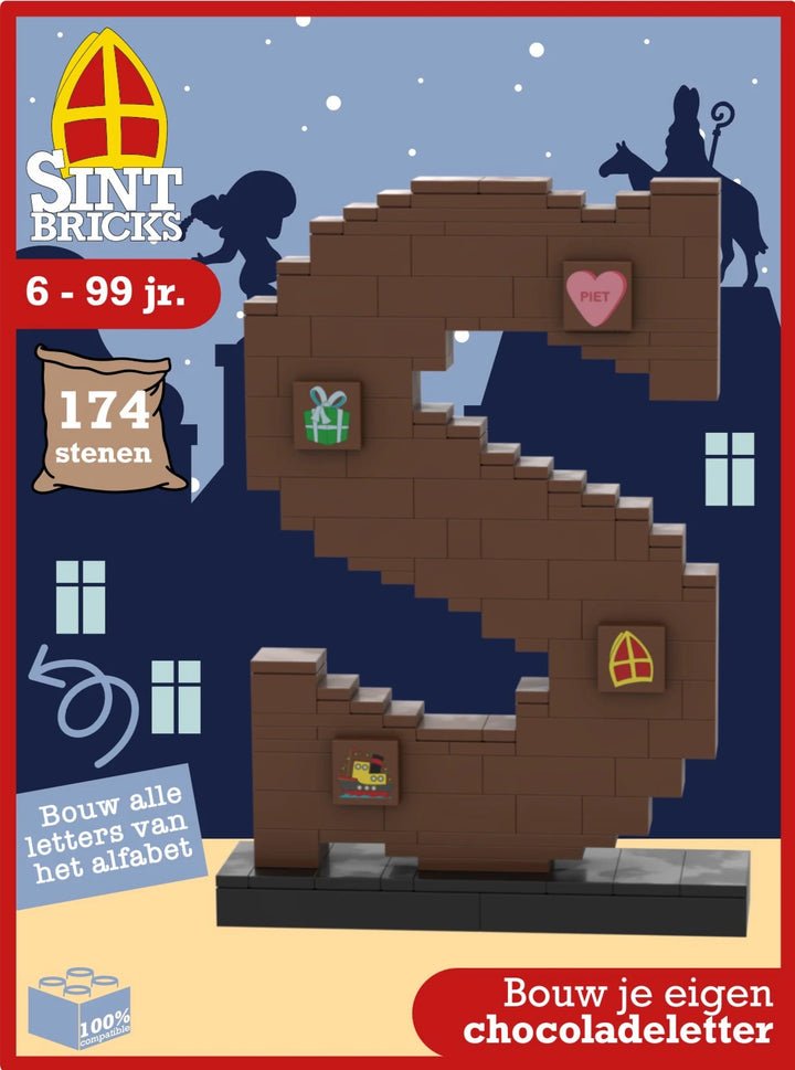 PRE-ORDER - Bouw je eigen chocoladeletter