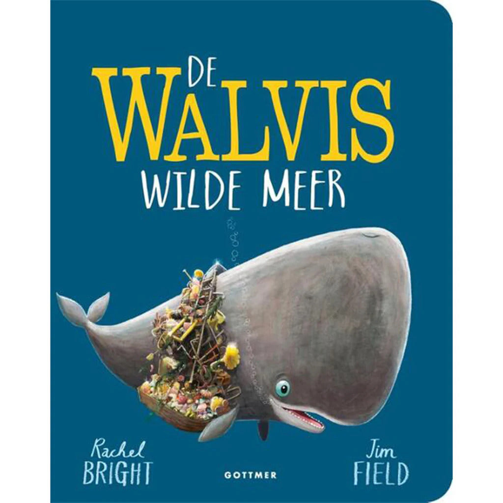 De walvis wilde meer (karton)