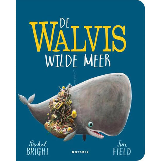 De walvis wilde meer (karton)