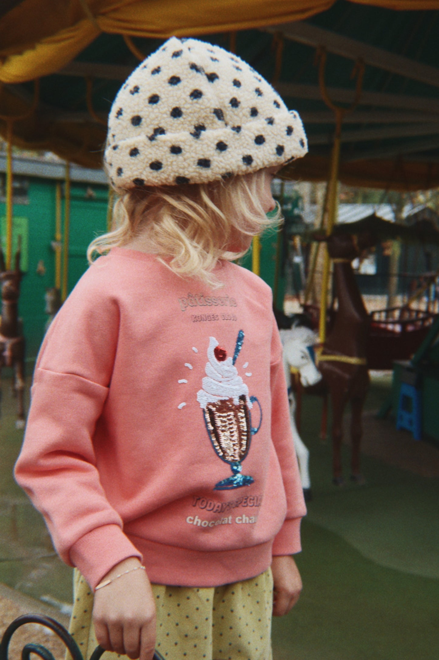 LOU SEQUIN SWEAT SHIRT GOTS