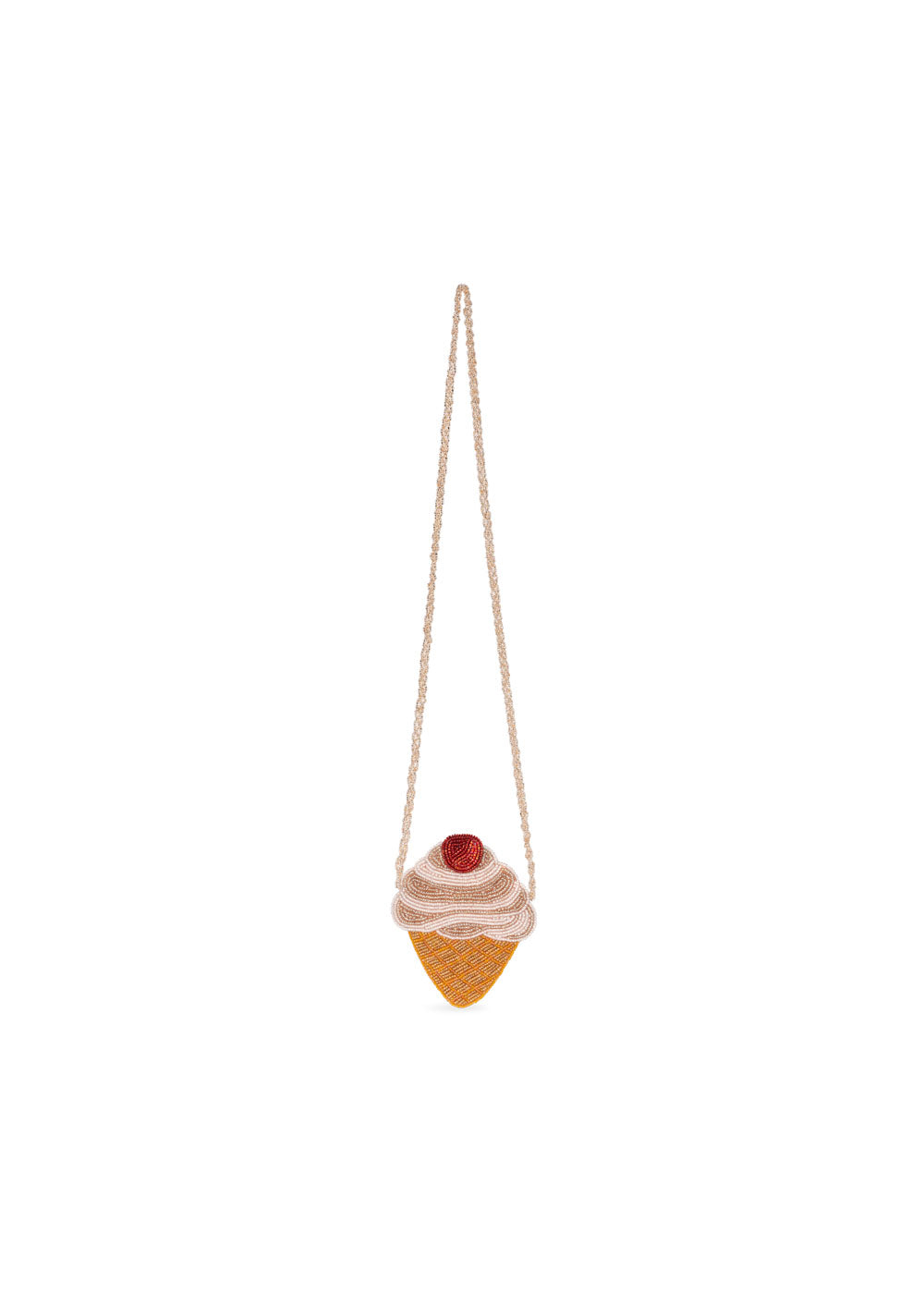 BEADED ICE CREAM STRAP WALLET