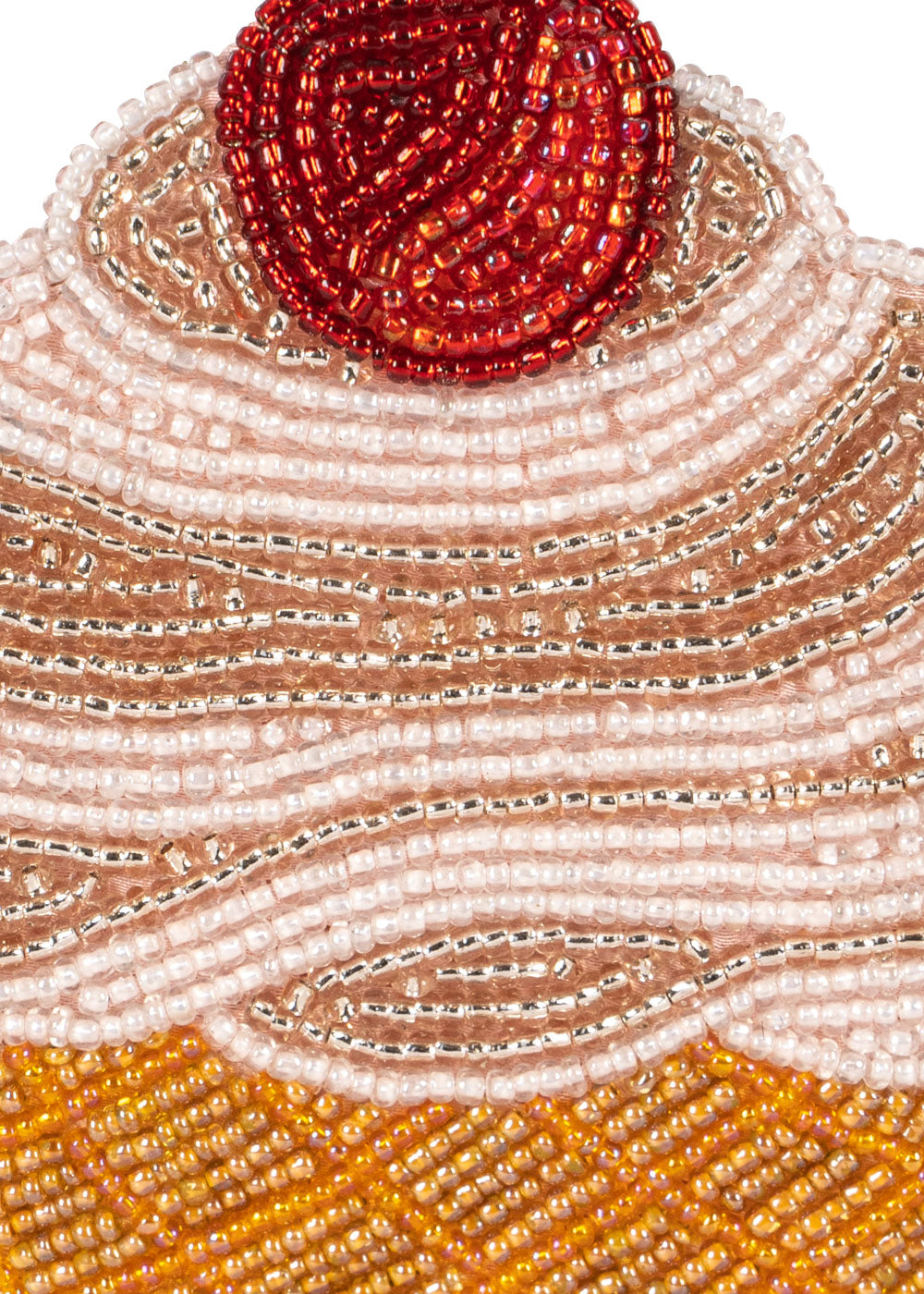 BEADED ICE CREAM STRAP WALLET