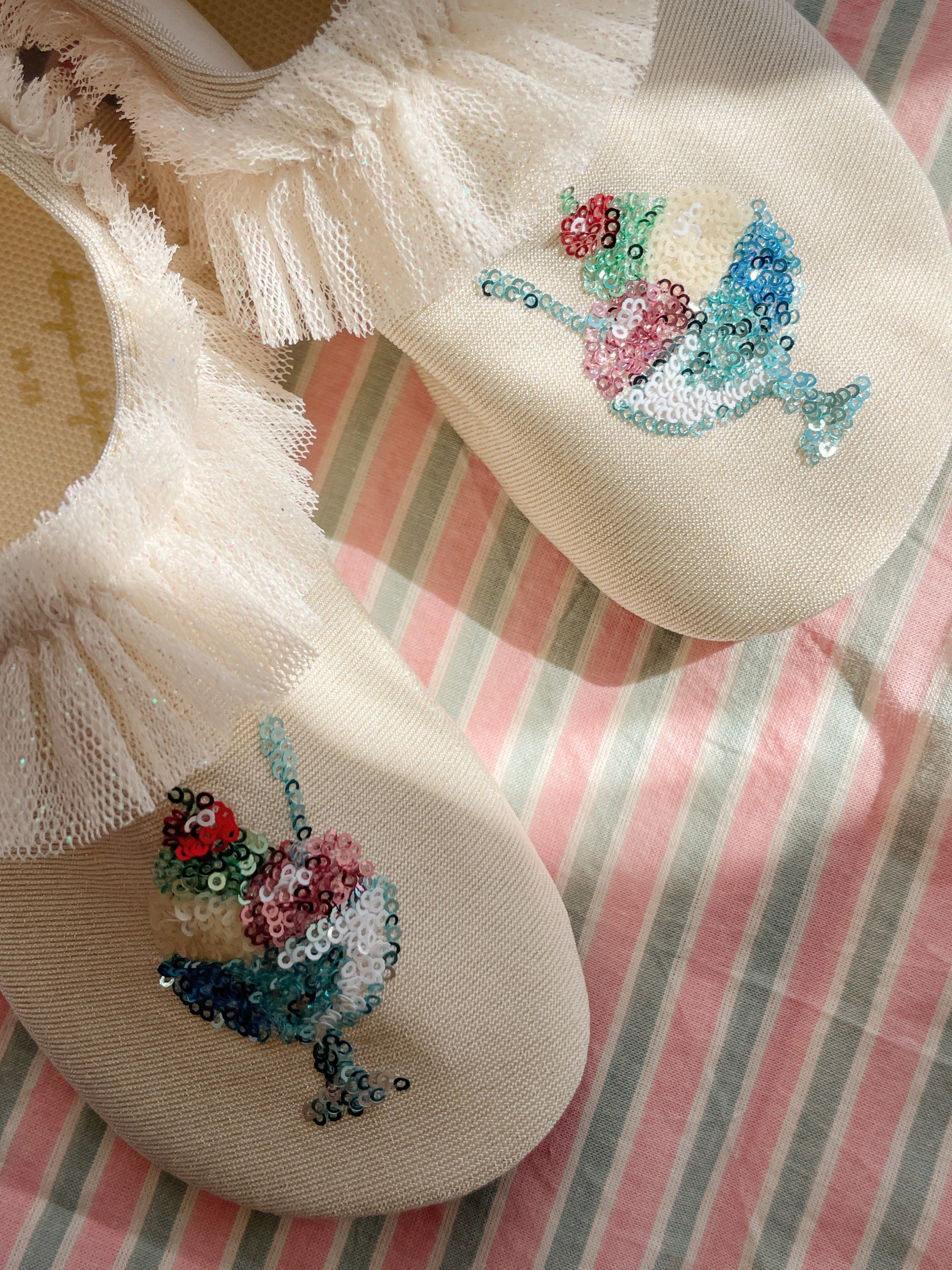AMANDINE FRILL SWIM SHOES