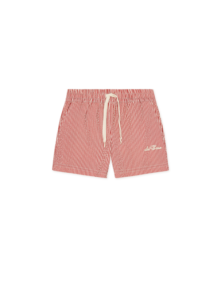 Stripe Seersucker Swim Shorts KIDS