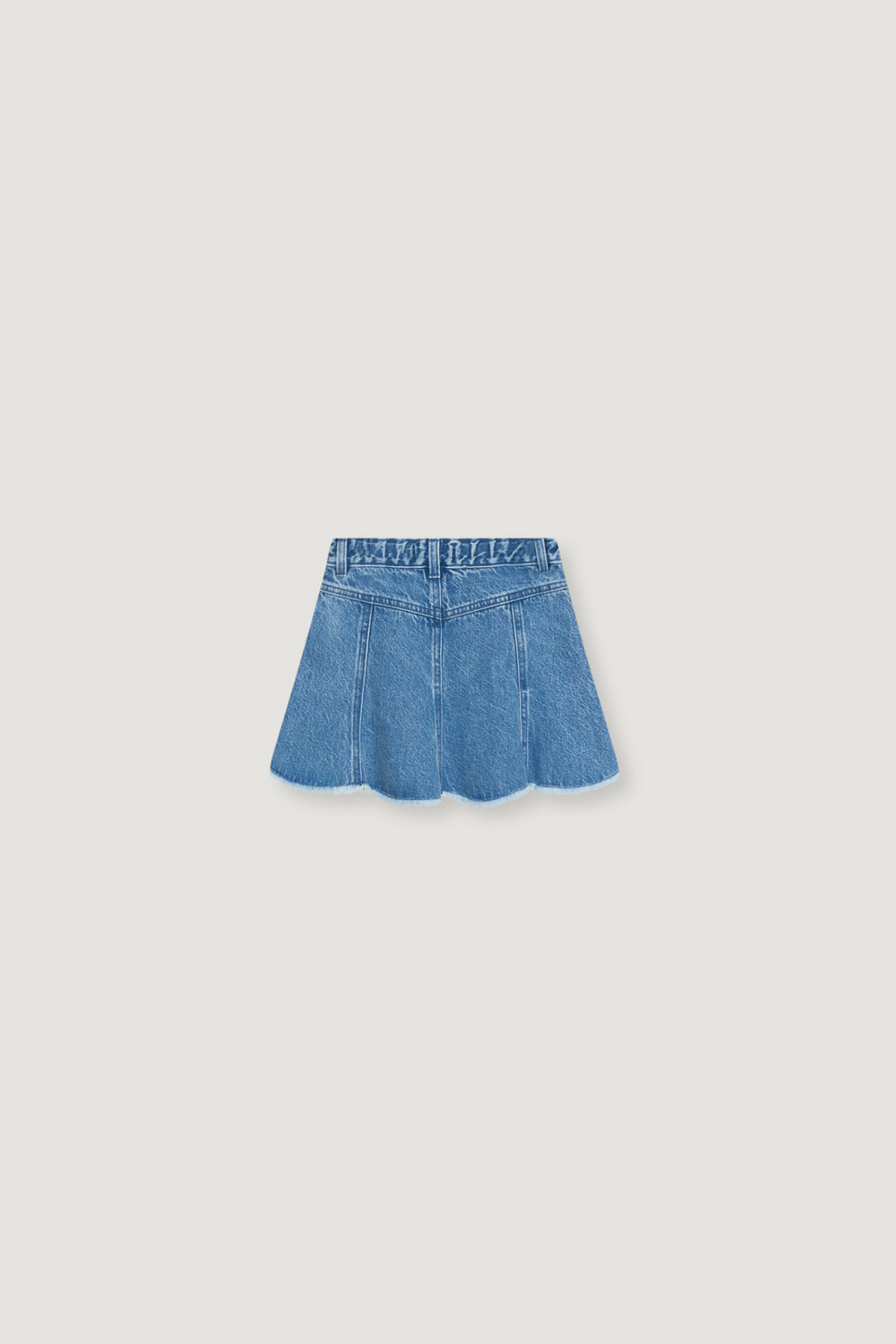 Ridge Denim Skirt